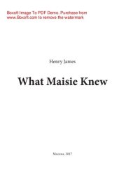 книга What Maisie Knew