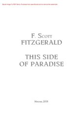 книга This Side of Paradise