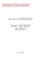 книга The Secret Agent