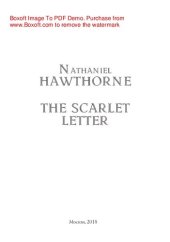 книга The Scarlet Letter