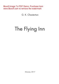 обложка The Flying Inn