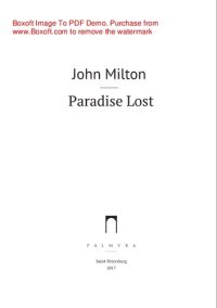 обложка Paradise Lost